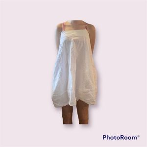 White babydoll dress